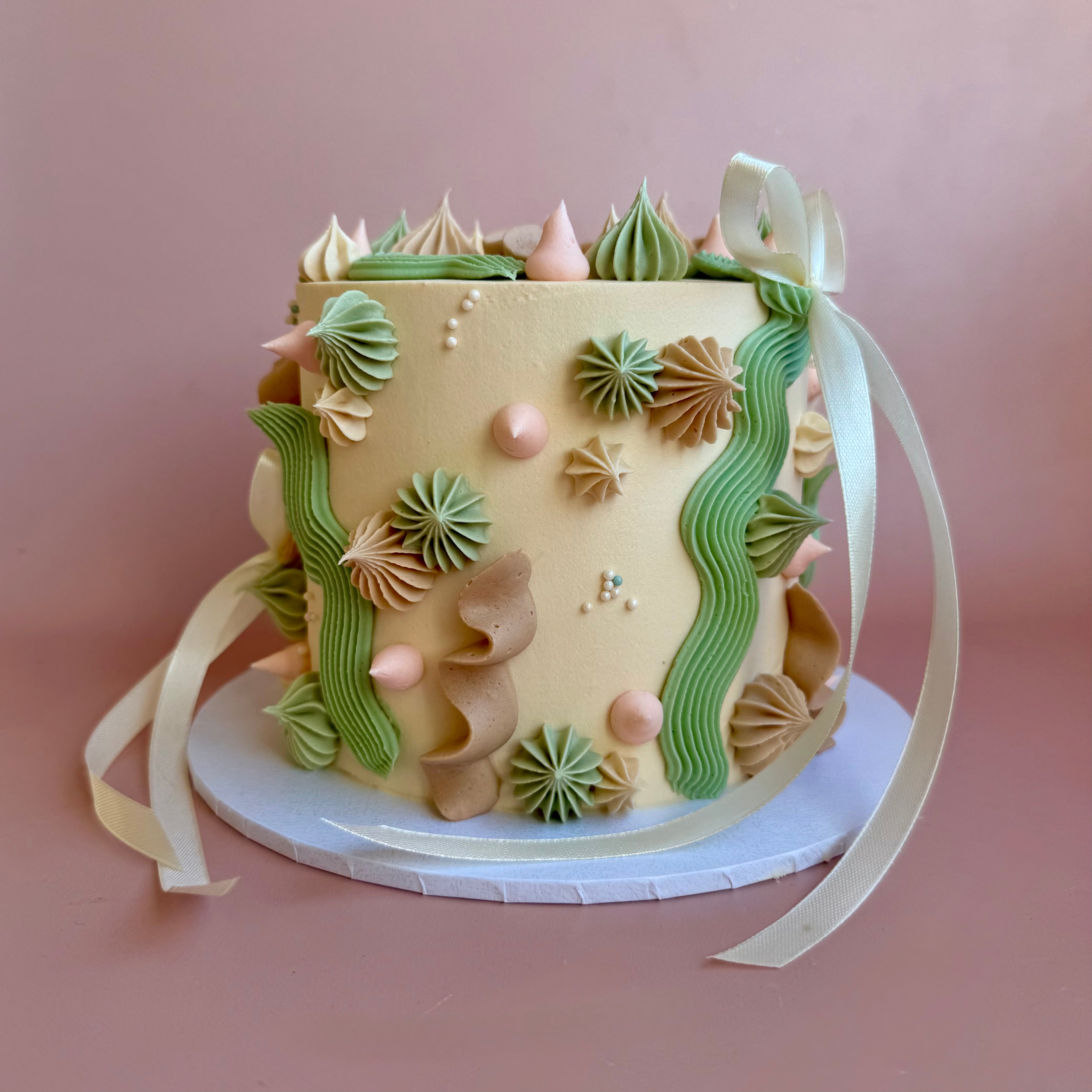 Squiggly Fun Celebration Cake