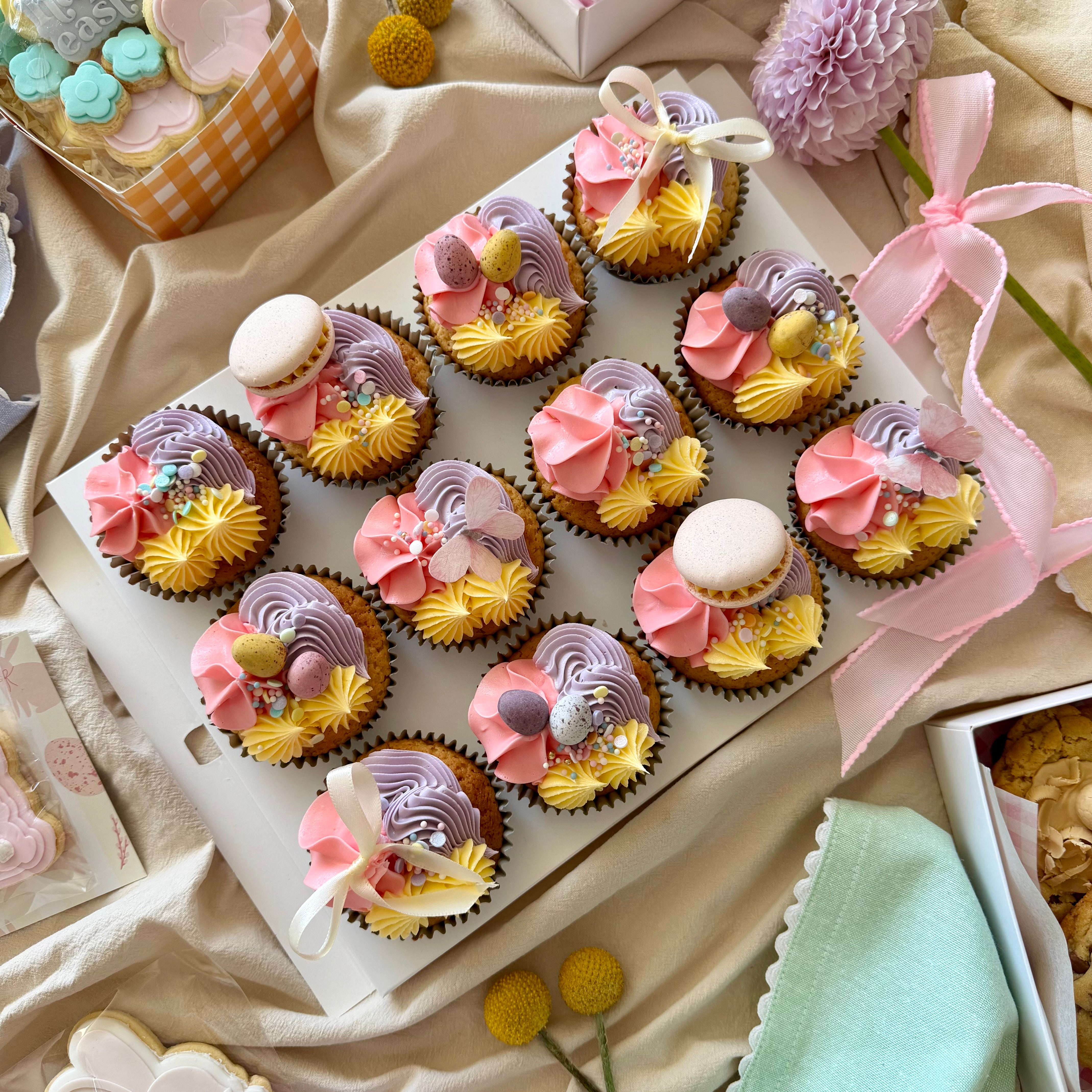 Luxe Easter Cupcakes