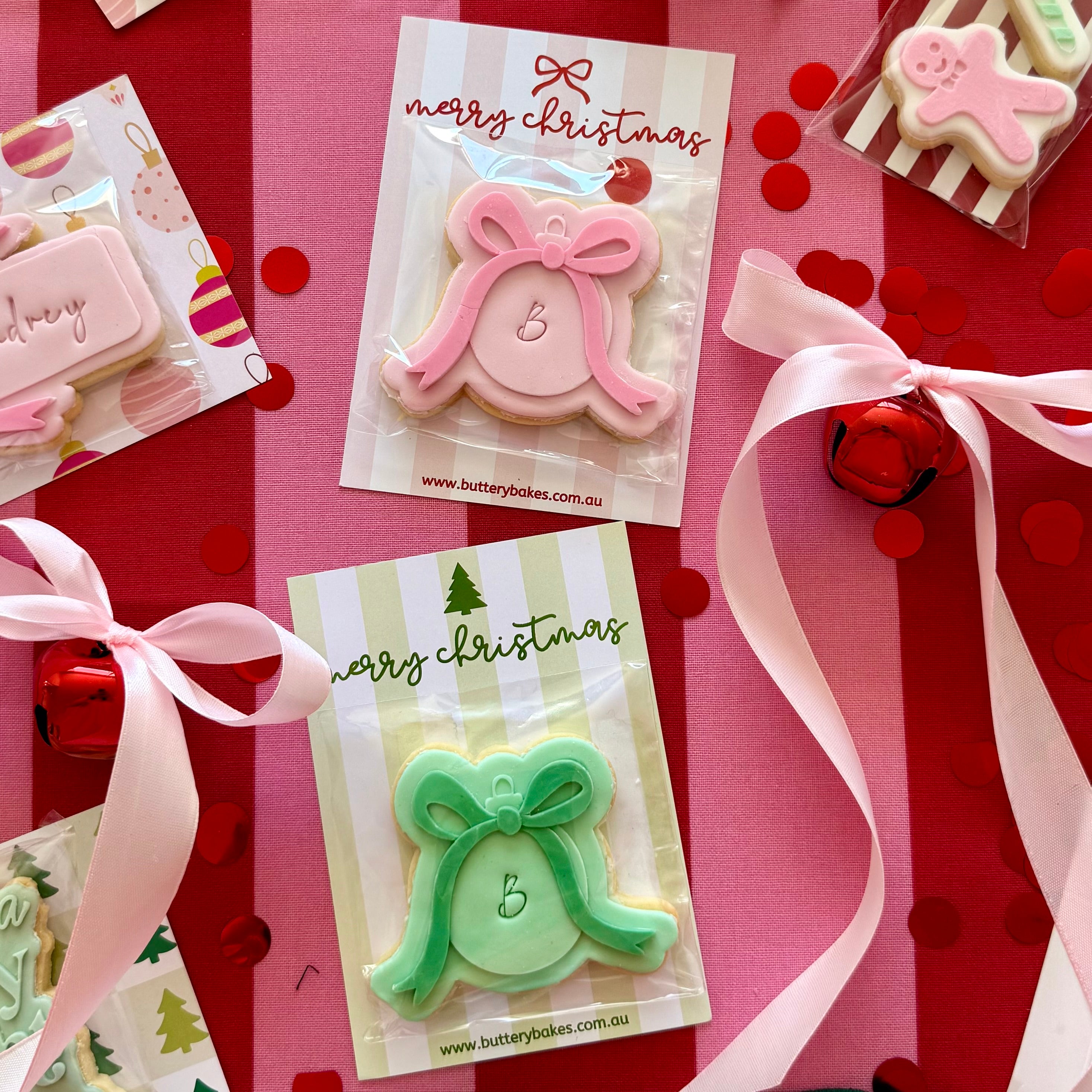 Personalised Initial Bauble Cookie