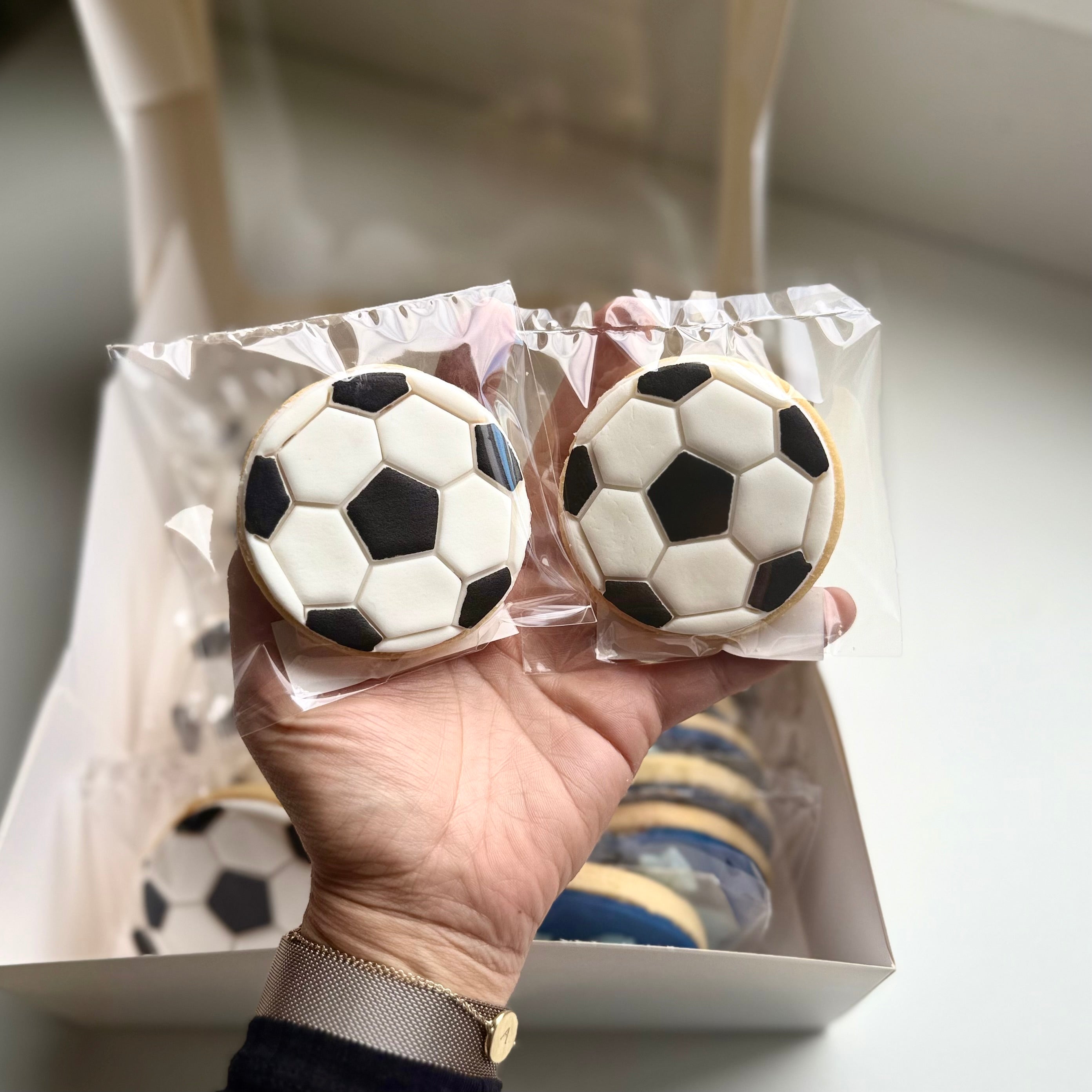 Soccer Ball Cookies