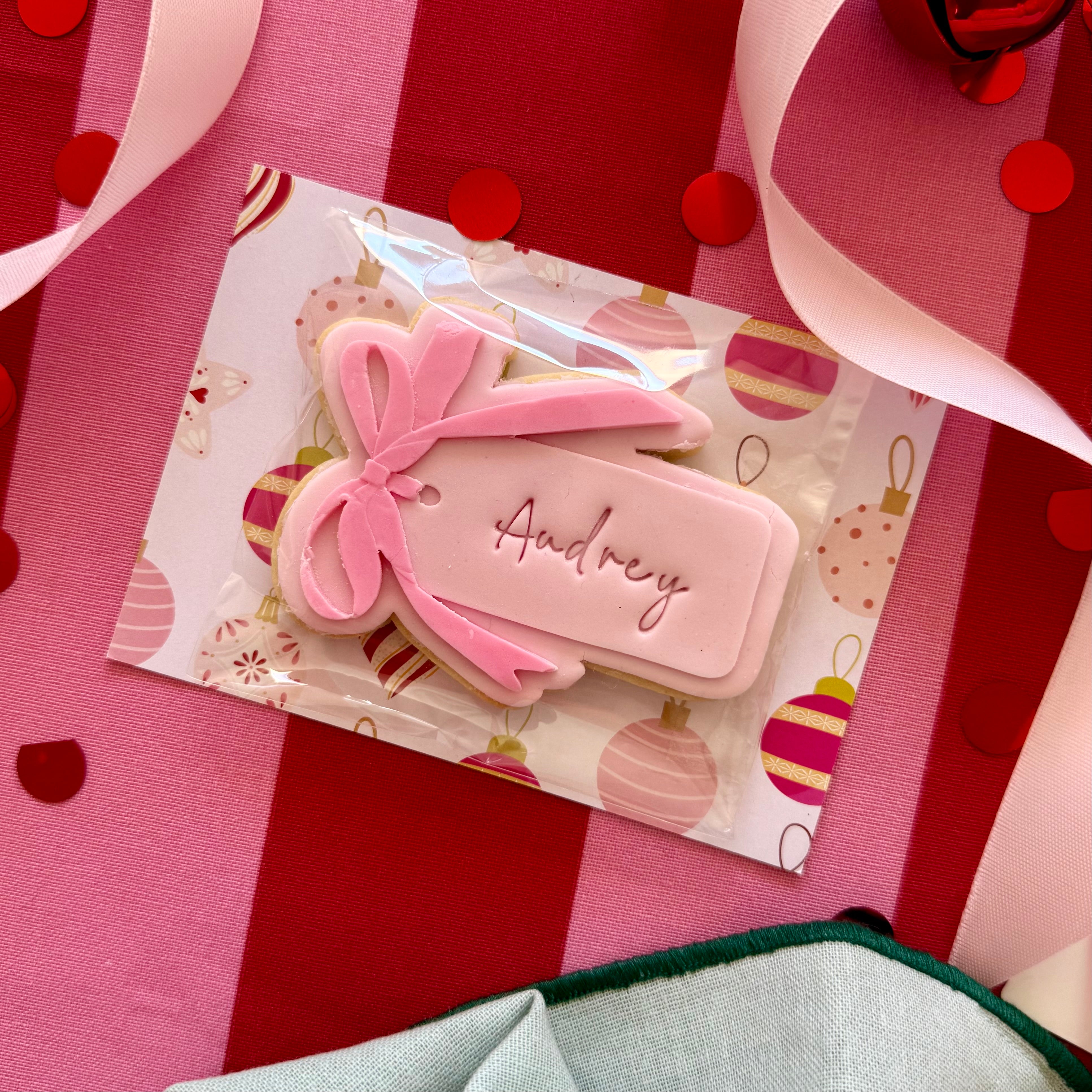 Personalised Gift Tag Cookie