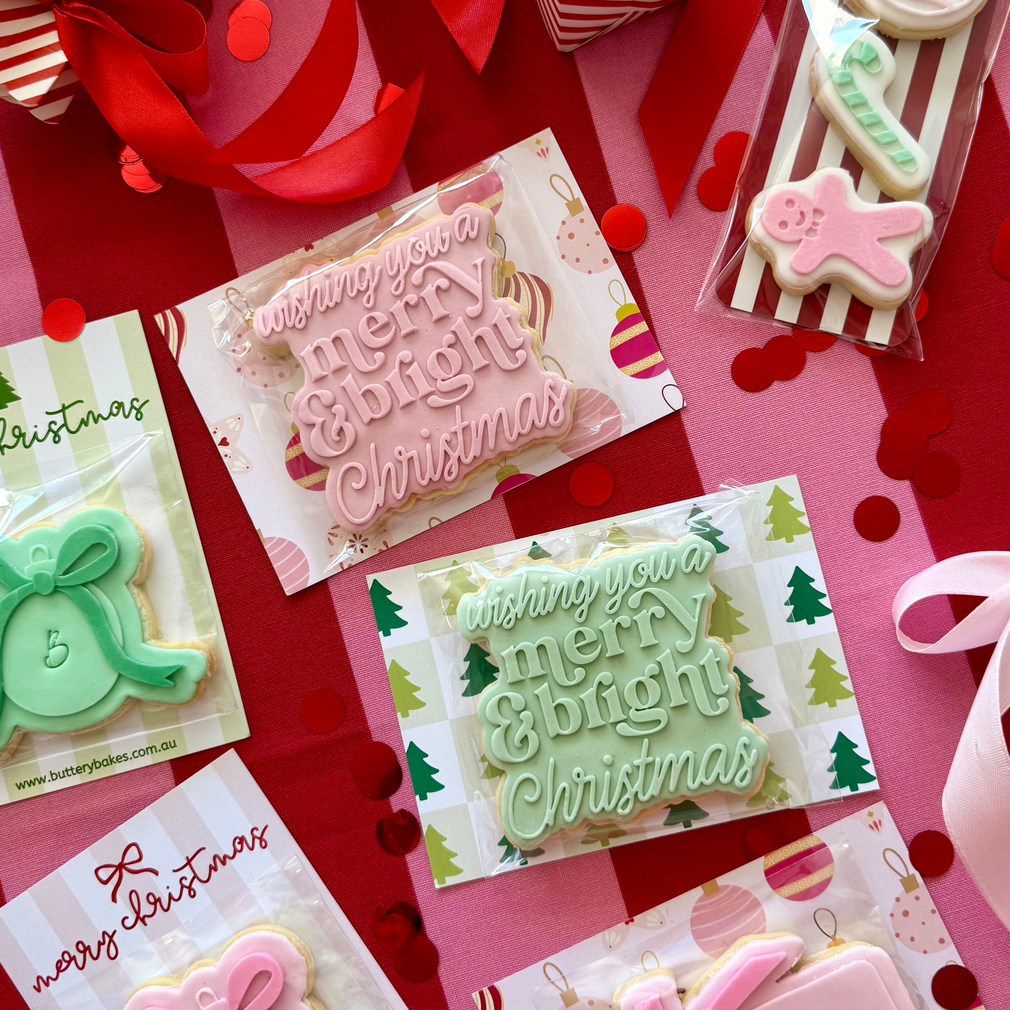 Wishing You A Merry Christmas Cookie