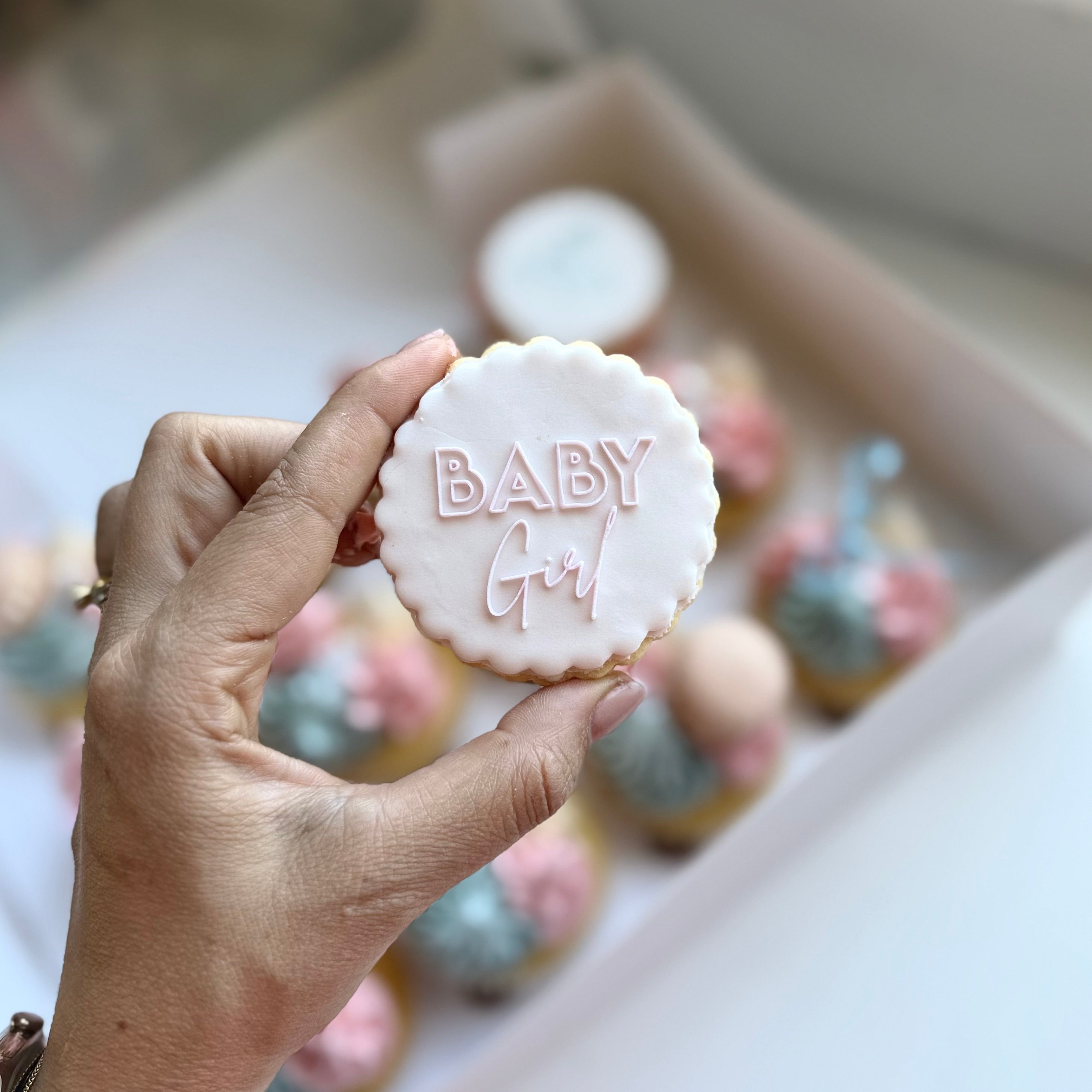 Baby Girl Cookie