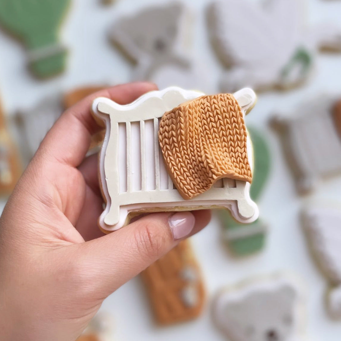 Baby Cot Cookie