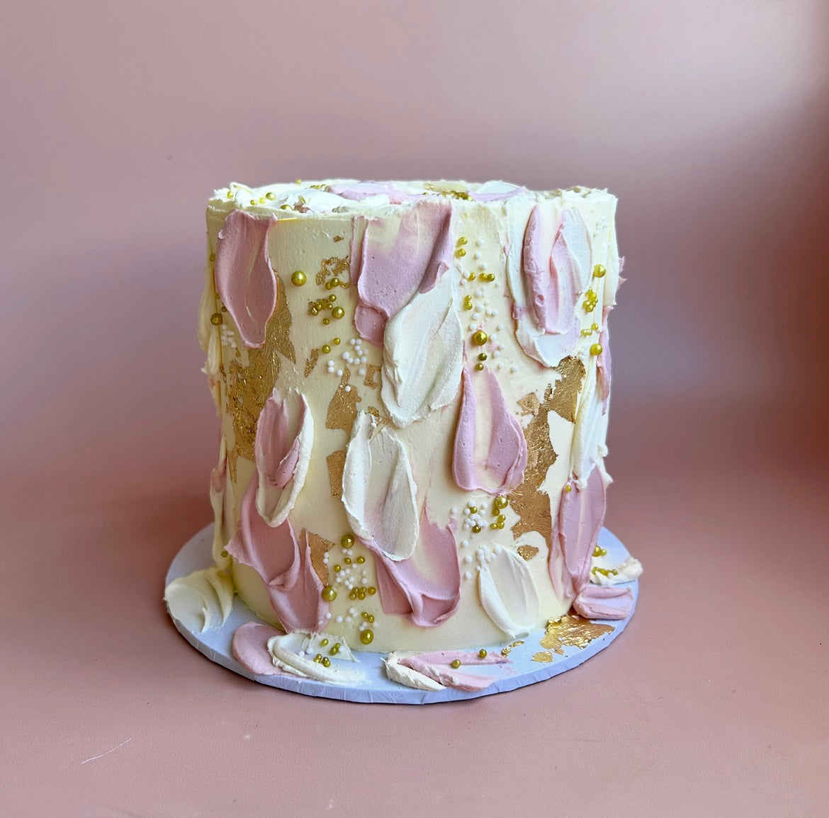 Cake celebration birthday texture buttercream