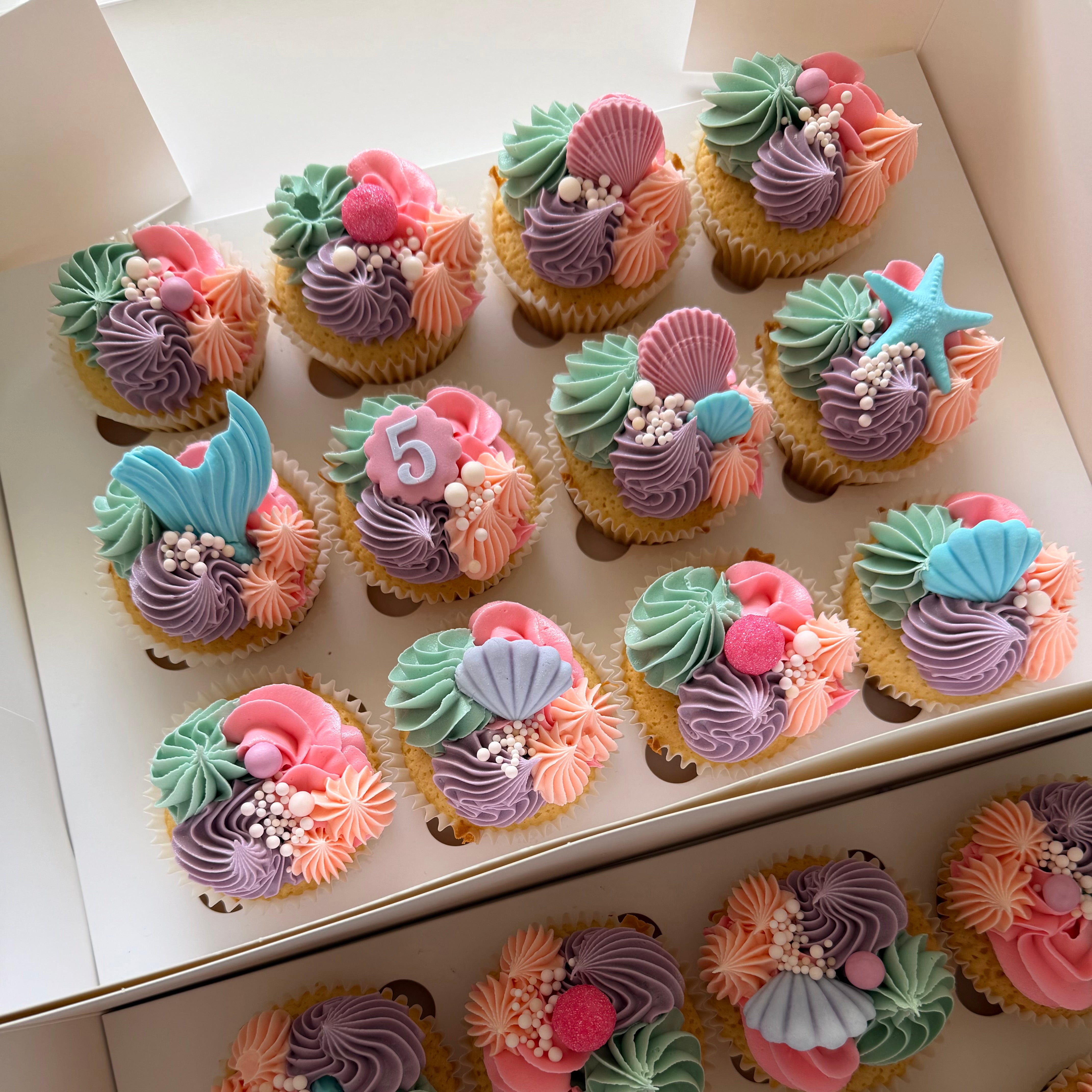 Luxe Under The Sea / Mermaid Cupcakes