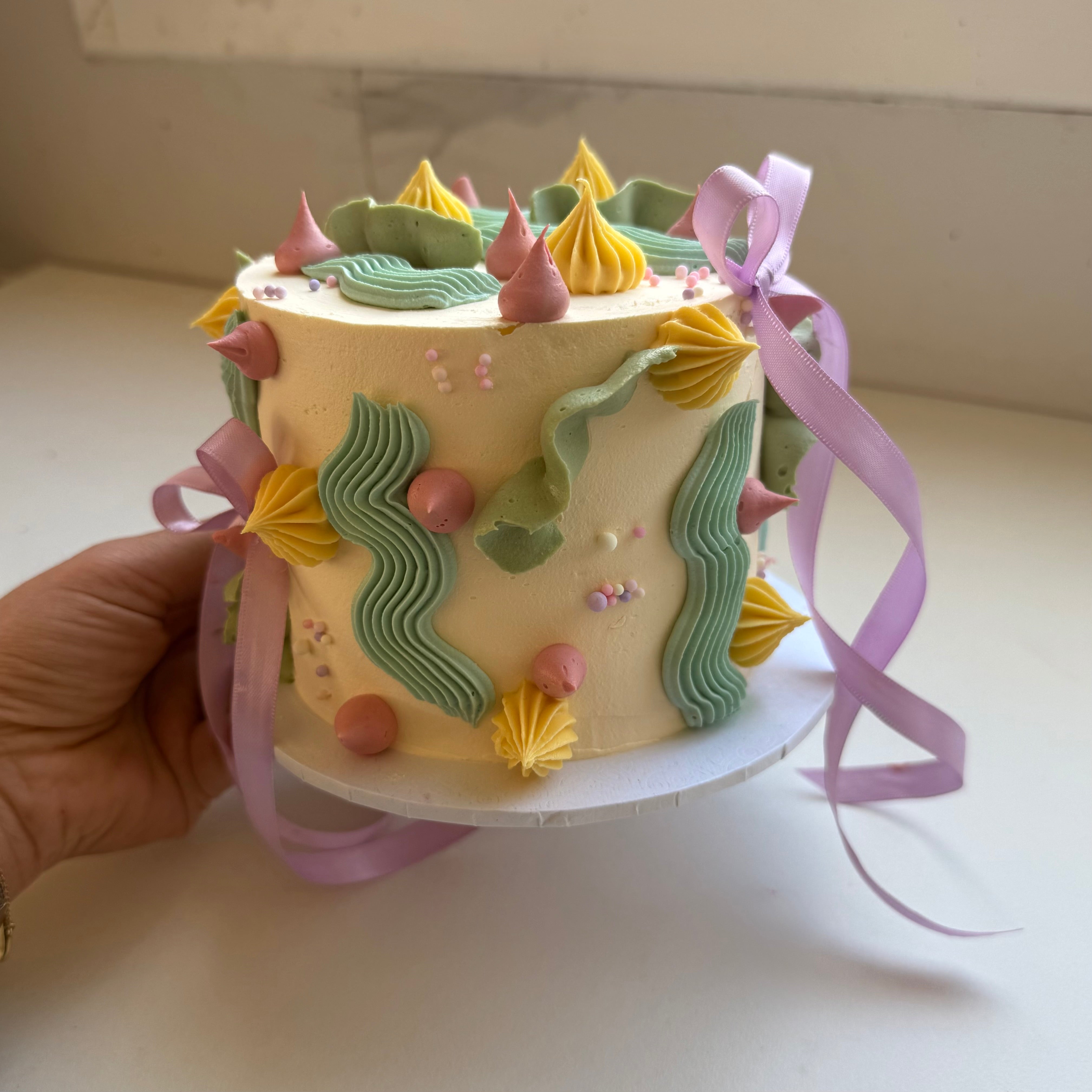 Squiggly Fun Mini Celebration Cake (24HR)