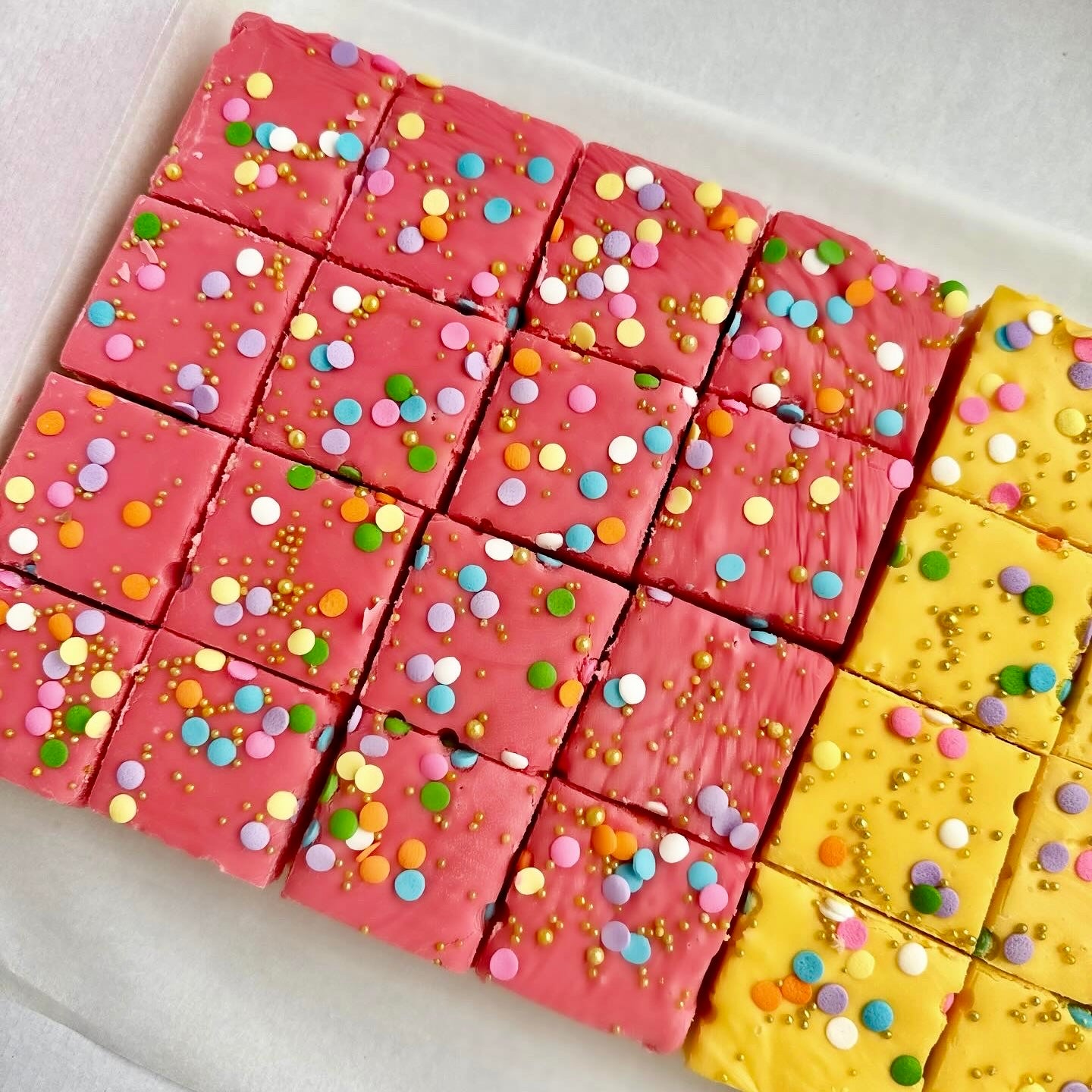 Rice Krispy Fudge Bites