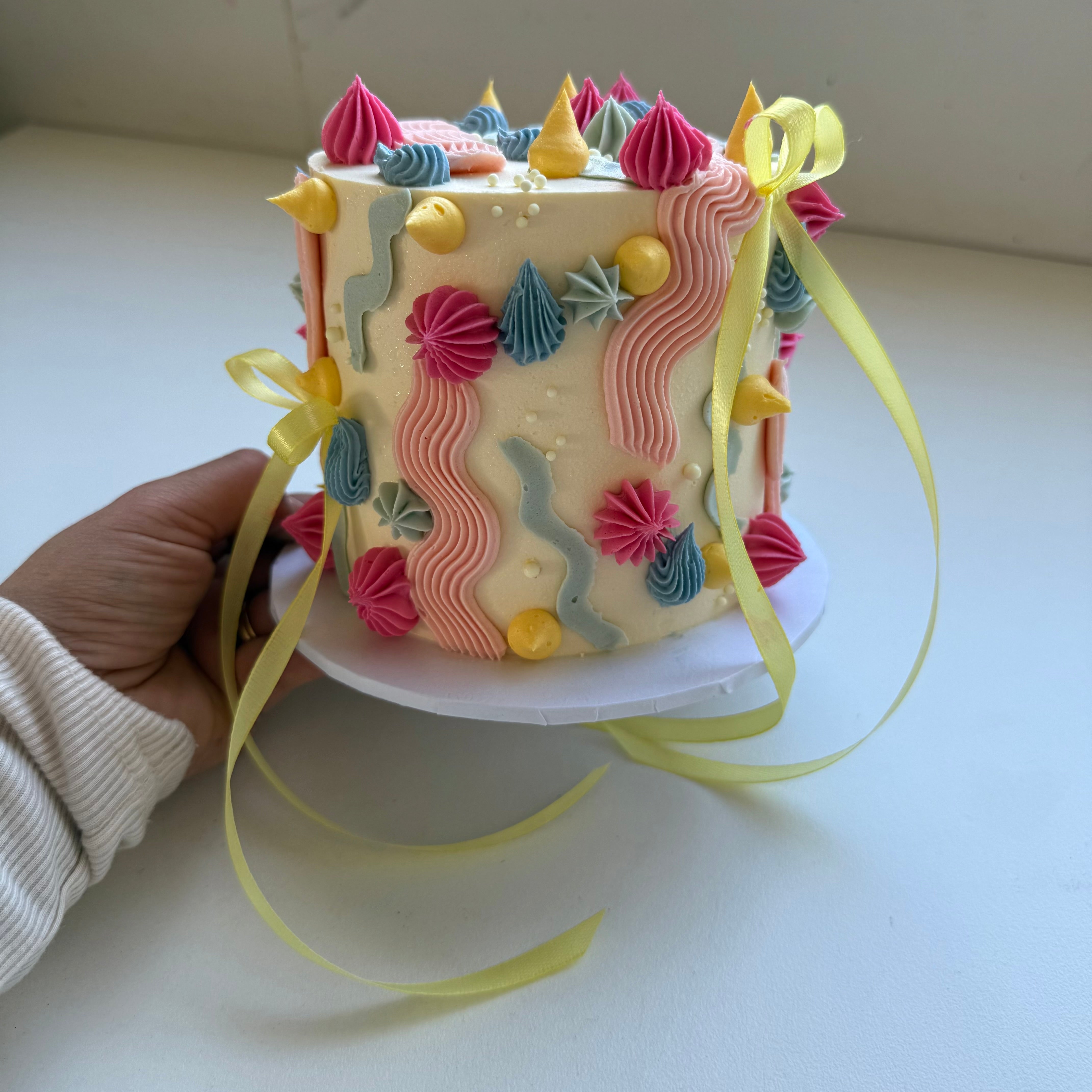 Squiggly Fun Mini Celebration Cake (24HR)
