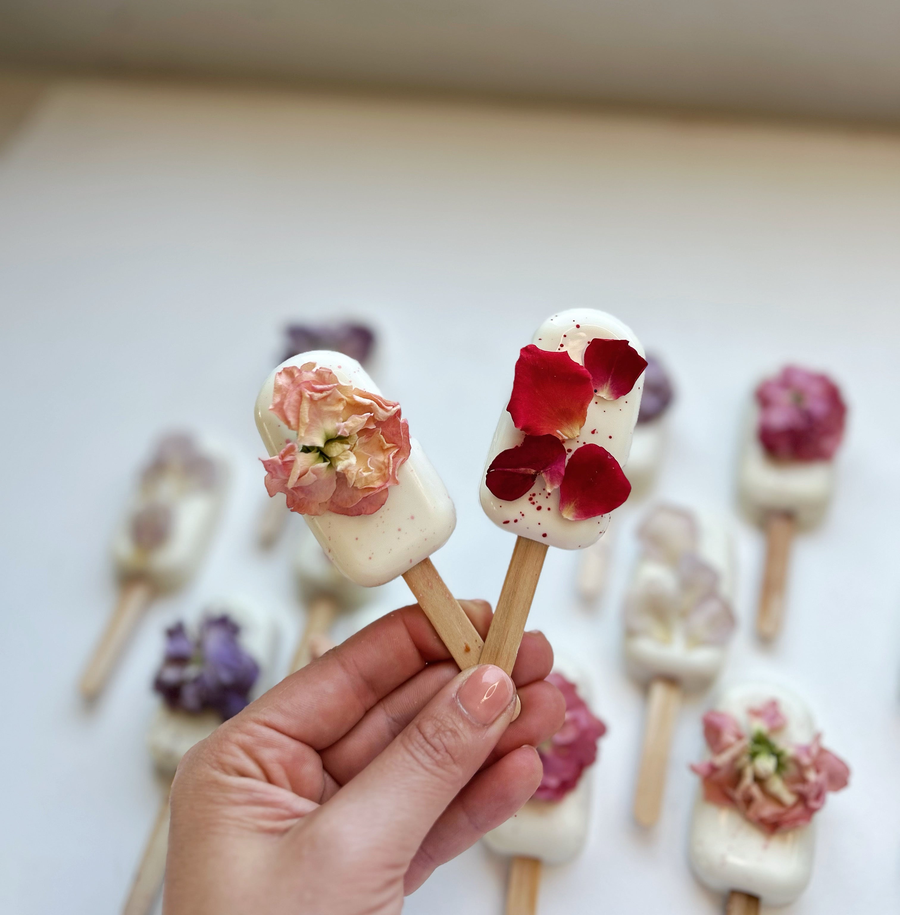 Floral Cakesicles