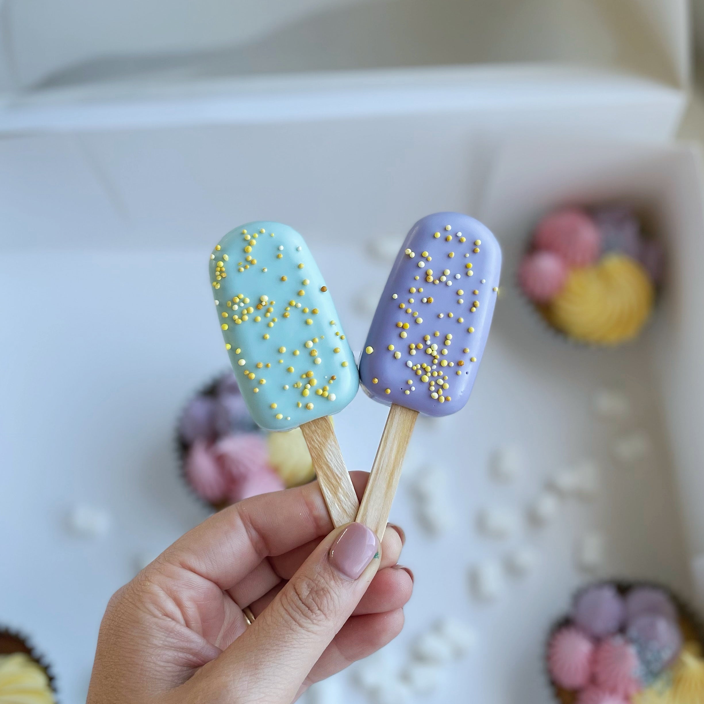 Sprinkle Cakesicle