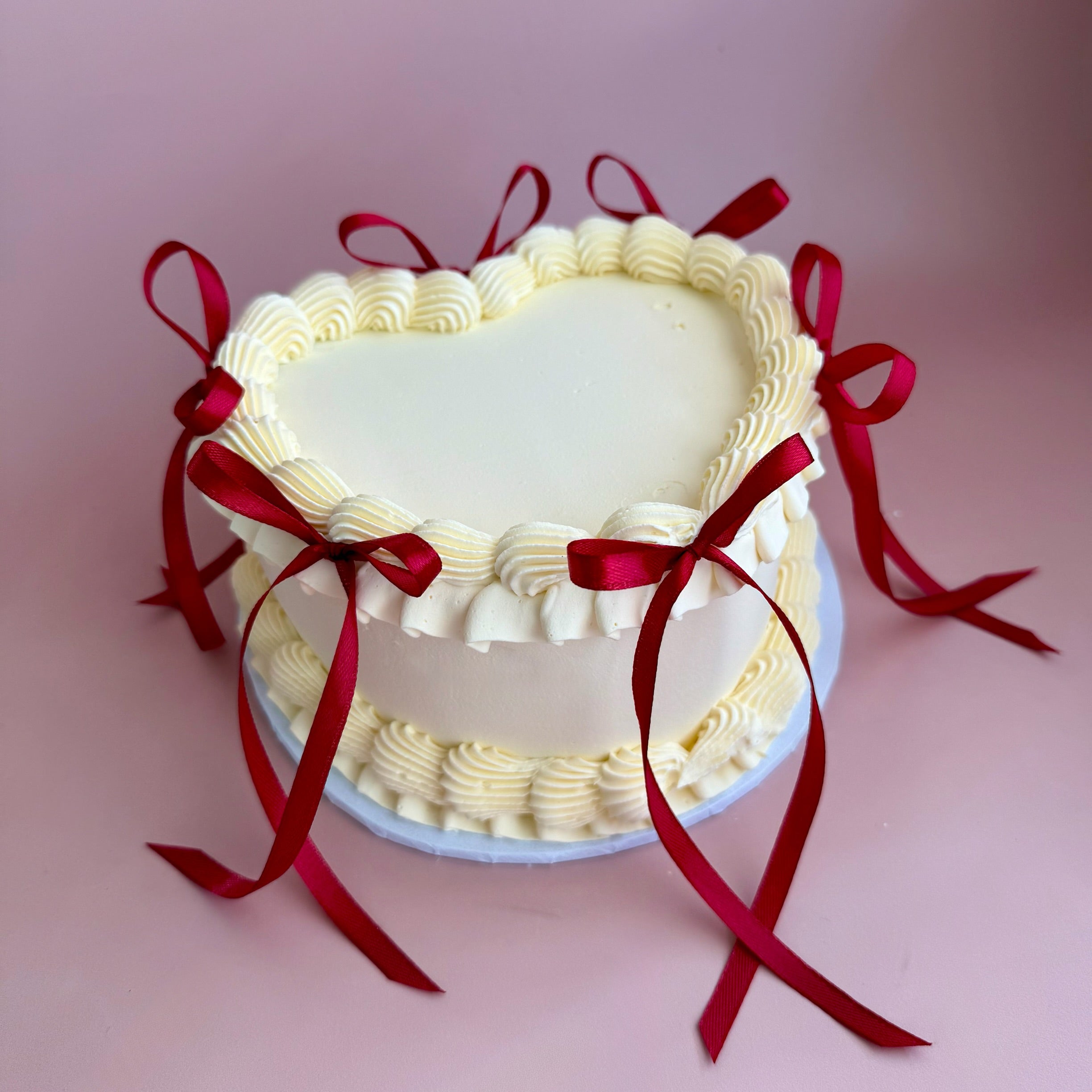 Retro Heart Cake