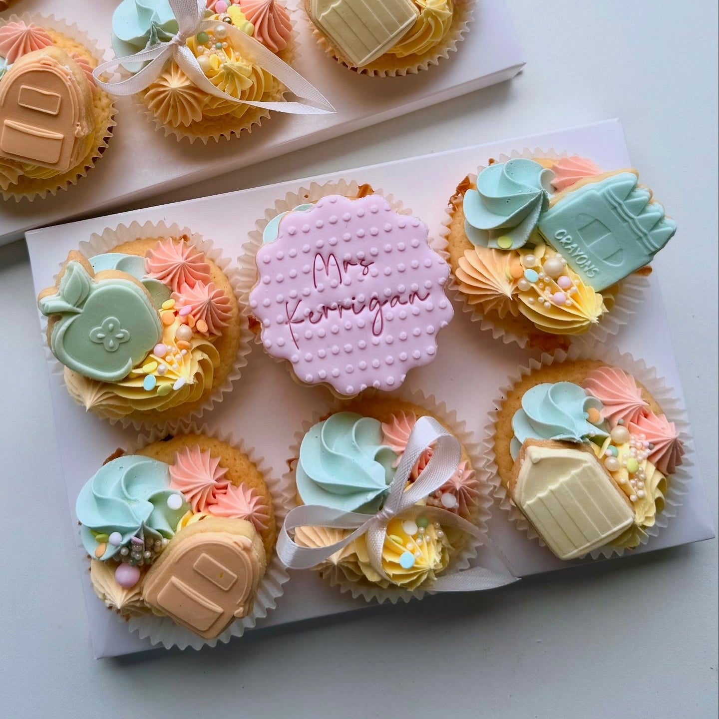 Thank you Teacher Cupcakes