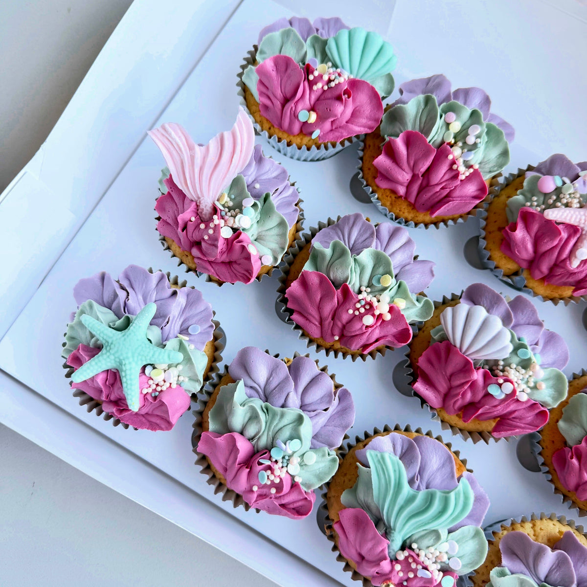 Luxe Under The Sea / Mermaid Cupcakes