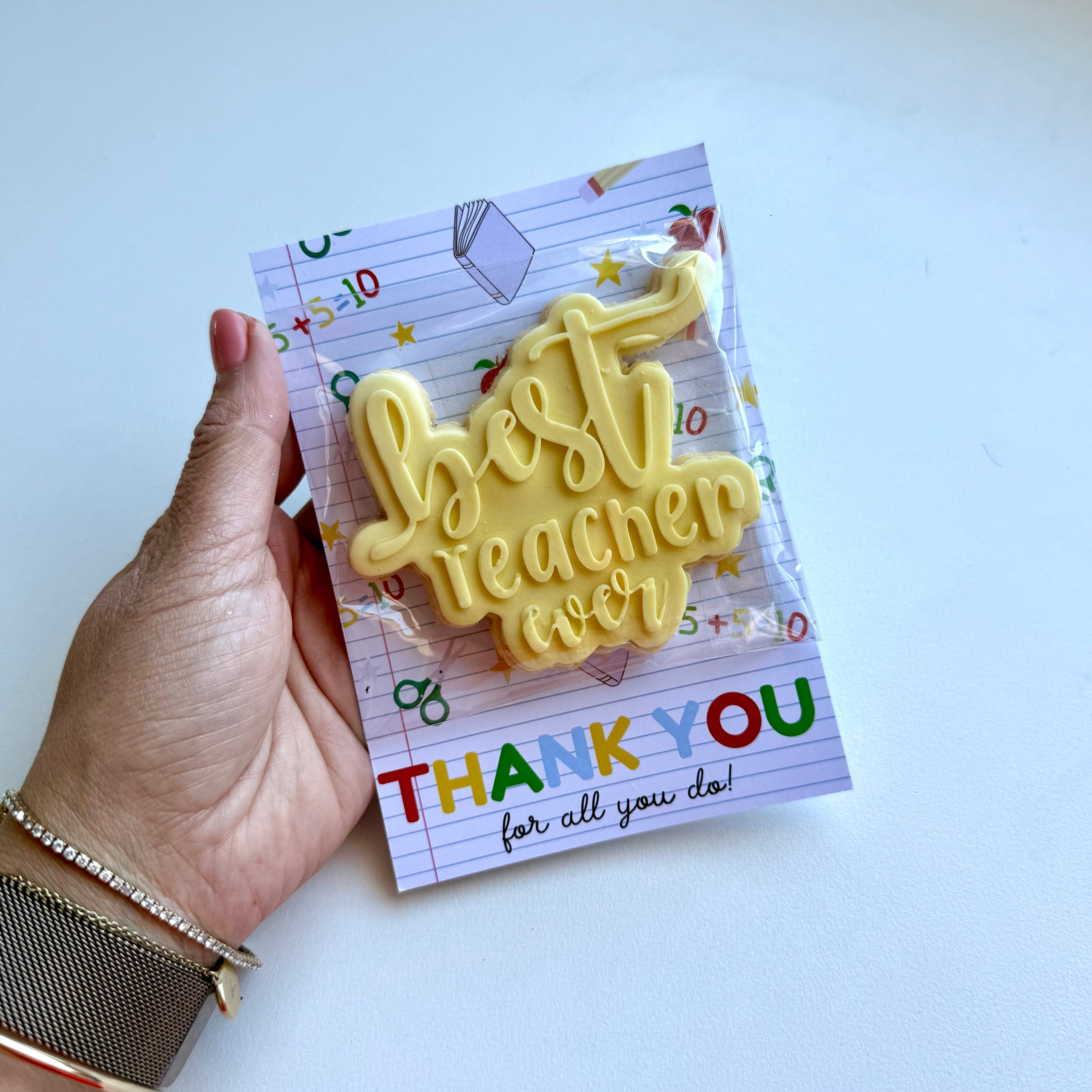 Best Teacher Ever Cookie