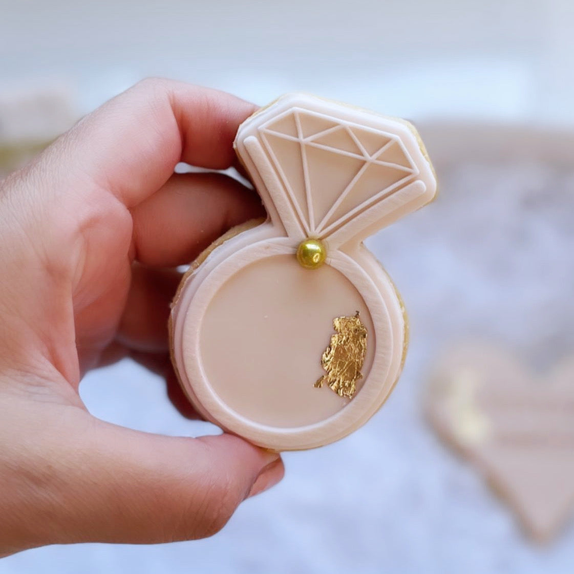 Engagement Ring Cookie